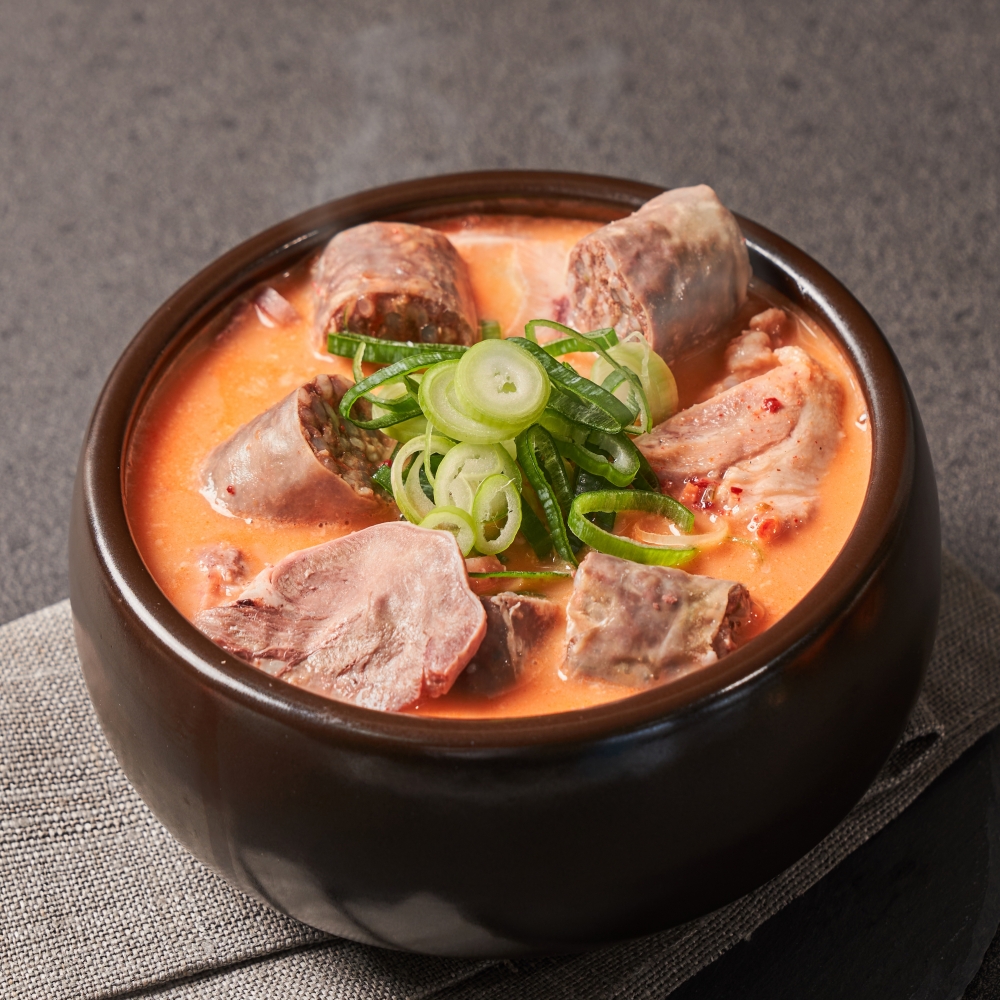 호호별미 국내산 돈사골 육수 수제 순대국 2종